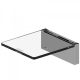 AKW - ONYX - ACCESSORIES - Small Shelf in Chrome (113 x 42 x 100mm) 23681