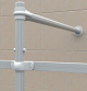 AKW - Back Support Pole Kit (White / Silverdale) 24211