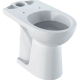 Geberit - SELNOVA - Comfort Floor Standing WC Toilet Pan (Close Coupled, Washdown, Horizontal Outlet, Raised) 