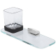 GEESA - SHIFT - Shelf with Glass & Holder (300 x 130 x 118mm)