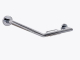 Croydex - METLEX - MARINER - Angled Grab Rail With Soap Basket, Stainless Steel, Chrome Plated (650mm)