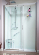 FC Aquamagic+ Recessed Shower Cubicle with Grab Rails and Seat
