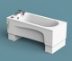 Astor - Rio - Height Adjustable Assisted Bath for Compact Spaces (Email us for QUOTE)
