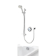 Aqualisa - QUARTZ CLASSIC - Dual Outlet, Smart Concealed Shower with Adj. Head & Bath Overflow Filler (HP/Combi / Gravity Pumped)