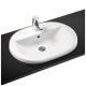 Ideal Standard Concept 62cm Oval Countertop Basin and overflow 1TH E5006