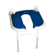 AKW 4000 Series Standard Fold Up Moulded Horseshoe Seat Blue