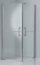Novellini - Free 1 2G Shower Screen - Corner Entry Enclosure, 2 Hinged Doors