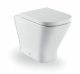 Roca - THE GAP - SQUARE - Floor-Standing WC Toilet Pan Only (BTW, Dual Outlet, 350 x 540 x 400mm)