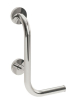 Bathex Knowle Grab Toilet Roll Holder (25mm Stainless Steel) LEFT HAND