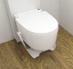 Geberit - Spares - AquaClean Mera Care (Toilet Lid & Soft Close Buffers) 