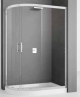Novellini KALI R Quadrant Shower Enclosure, Offset (Sliding Doors)
