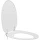Pressalit - DANIA - Toilet Seat with Cover & Universal Hinges, 75mm Bolt & Stabilising Buffers (R37000-B83999) (Non-Returnable)