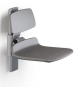 Pressalit - PLUS - Shower Seat with Backrest, 450mm (Manually Height-Adj. 360mm)