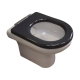 RAK COMPACT Special needs Seat without lid for rimless WC pans