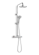 Roca Victoria Dual Outlet Shower with Rain and Spray Heads 5A9718c00 image.