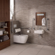 Ideal Standard Concept Freedom Ensuite Bathroom Pack with 40cm Basin and Extended Wall Mounted WC S6404