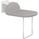 Pressalit - VALUE II - Folding Shower Seat with Leg, Fixed Height