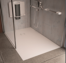 AKW - ONYX - EXCLUSIF - Shower Tray, Low Level (Sizes)