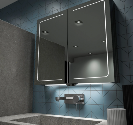 HiB - VAPOR - Proximity Sensor Bathroom Cabinet