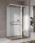 Novellini - GLAX 2 - 2.0 - 2P - Multifunction Shower Cubicle (1 Sliding Door + 1 Fixed Panel in Line + Side Panel)