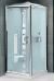 Novellini - Glax 3 GF80 - Pivot Shower Door + Side Panel