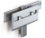 Pressalit - PLUS - Washbasin Bracket with Lever Control, Manually Height & Sideways Adjustable (Anthracite Grey) R4580112, R4580