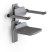 Pressalit - PLUS - Shower Seat, 310mm, Inc. Back & Armrests (Manually Height-Adj. 230mm), R7334