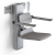 Pressalit - PLUS - Shower Seat with Back & Armrests, 450mm (Electricaly Height & Sideways Adj.)
