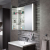 Sensio Aspen Double Cabinet Mirror with Diffused LED's 700mm (H) x 700mm (W)