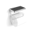 HiB - Smart Toilet Roll Holder with Shelf & Anti-Slip Mat 