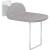 Pressalit - VALUE II - Folding Shower Seat with Leg, Fixed Height
